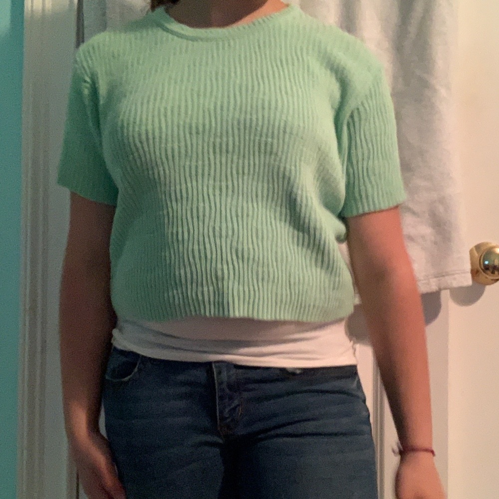 Cropped sweater
